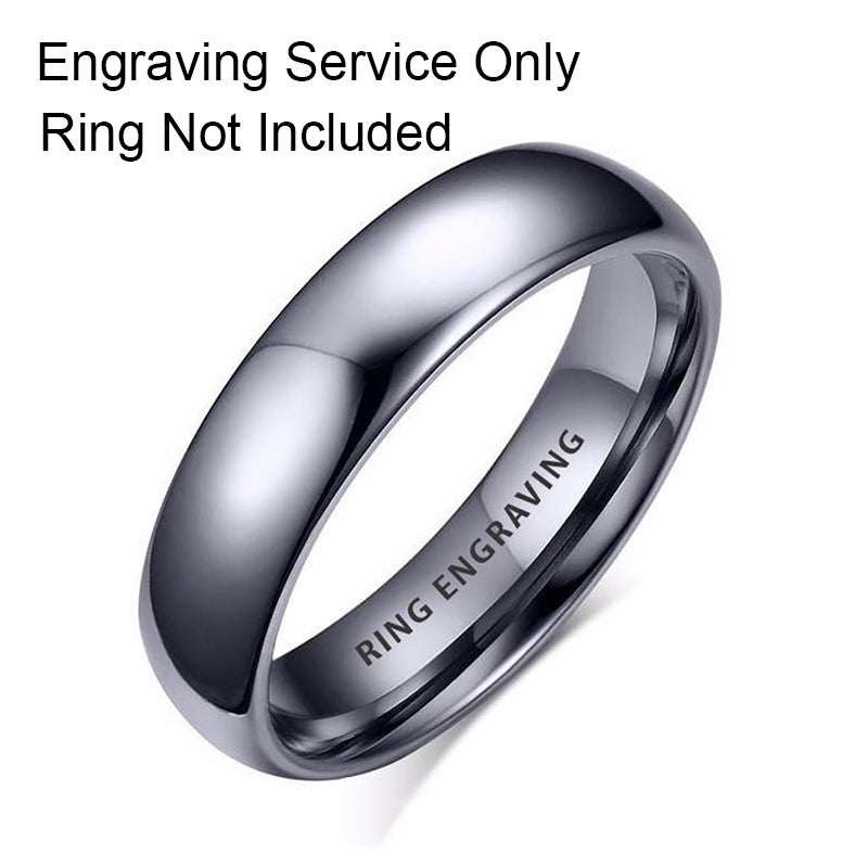 Ring Engraving ( Engraving Service Only)