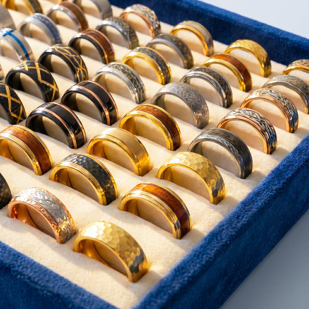 Tungsten Rings .