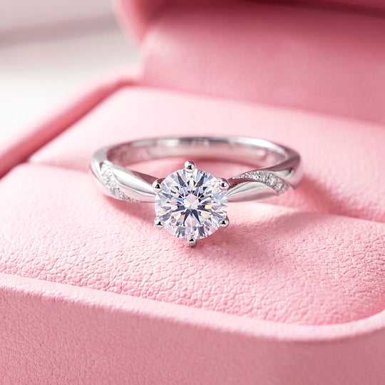 1 Carat Solitaire Adjustable Ring AR6