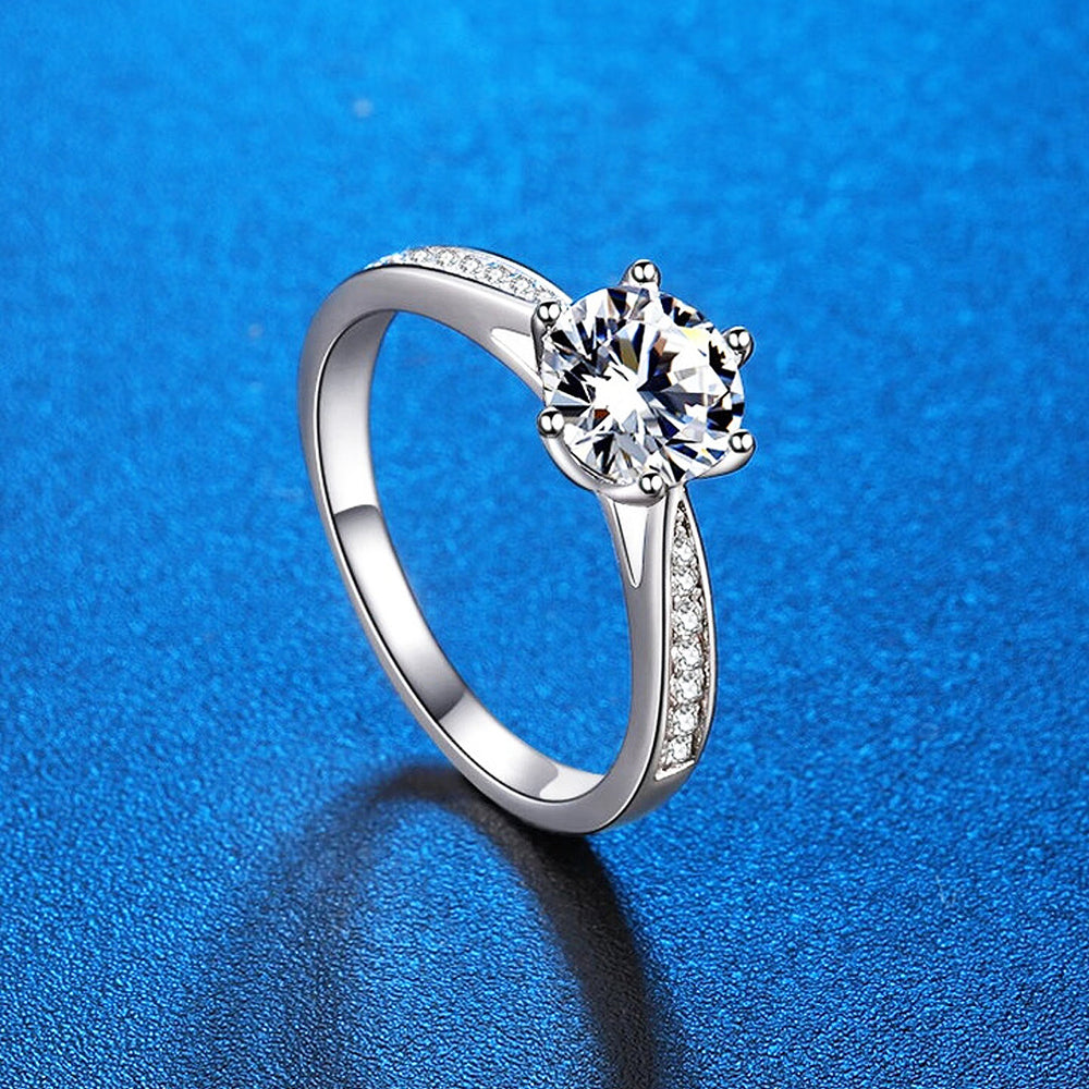 0.5 Carat Solitaire Adjustable Ring