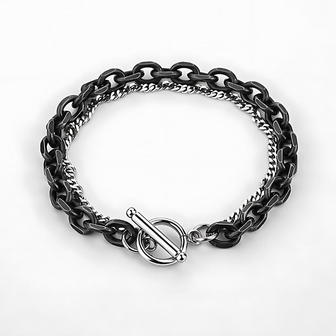 Black Ice Link Bracelets - Tiara.com.sg Singapore Jewelry & Bags