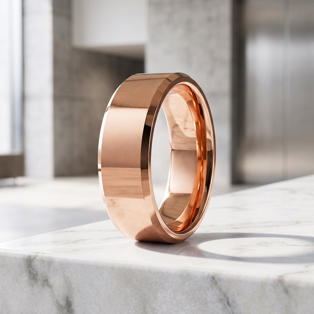 Blaze Ring | Rose Gold | Men's Ring