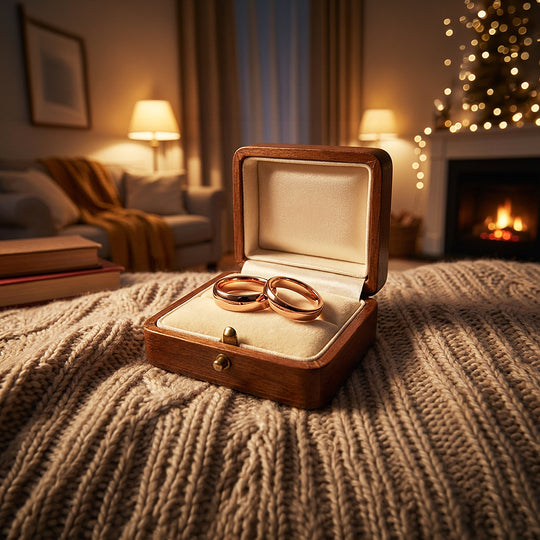 Blush | Tungsten Couple Rings | Rose Gold Wedding Bands - Ring | Singapore Jewellery, Wedding Rings &amp; Gifts | Same Day Delivery | Tiara.com.sg