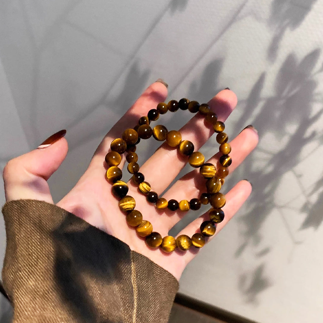 C143 - Yellow Tiger Eye Bracelet