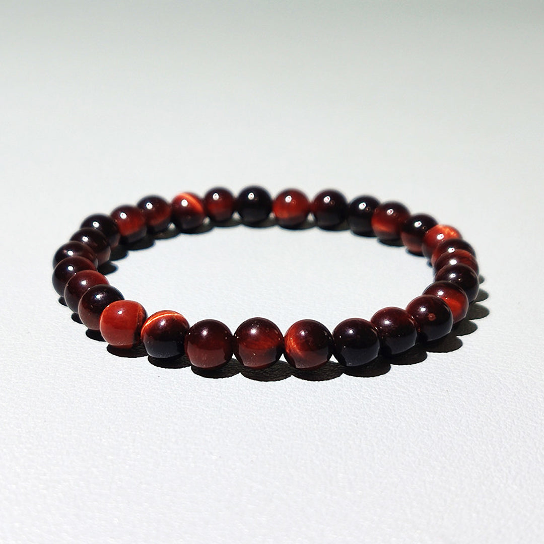 C146 - Red Tiger Eye Bracelet