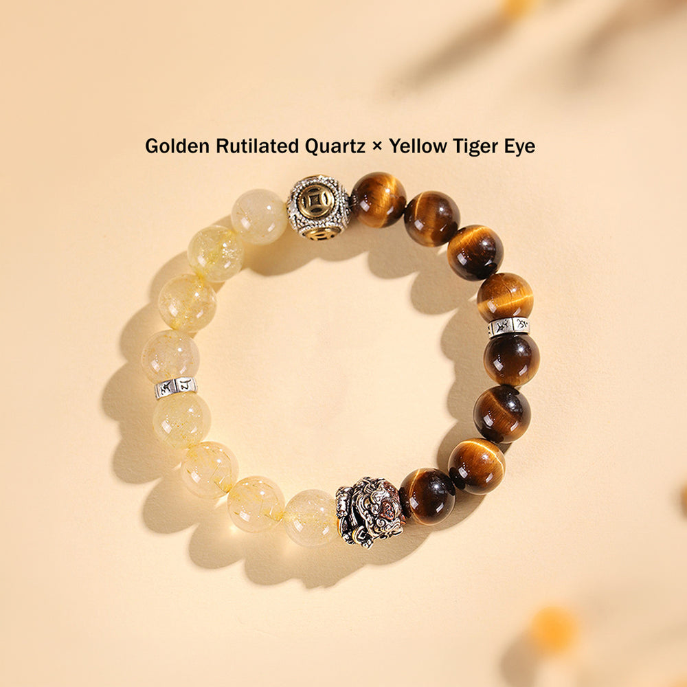 Tiger Eye | Natural Crystal Wealth & Strength Collection | C167