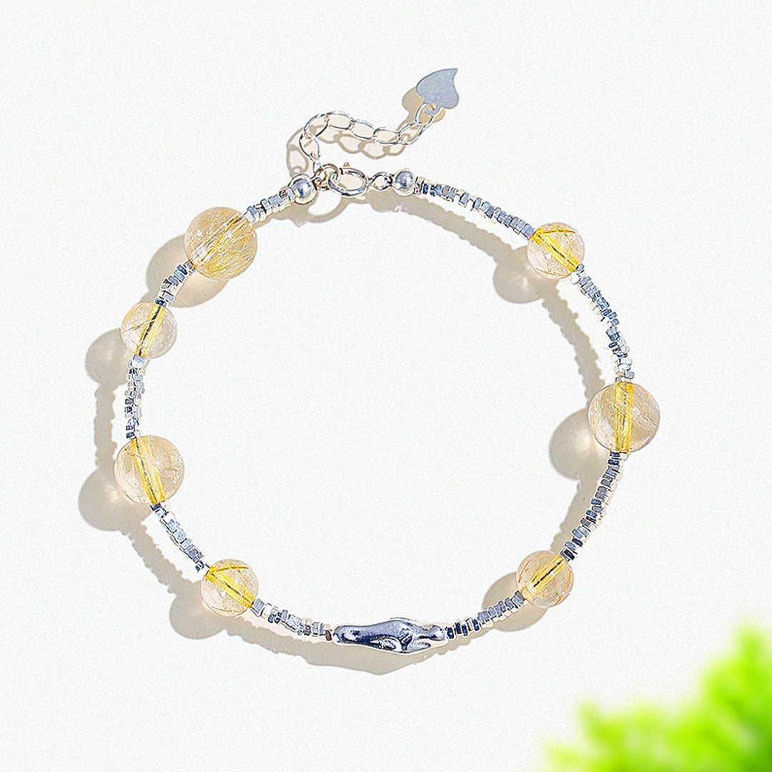 C193 – Golden Rutilated Quartz