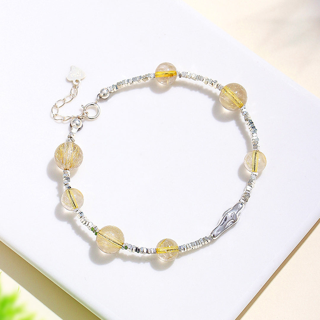 C193 – Golden Rutilated Quartz