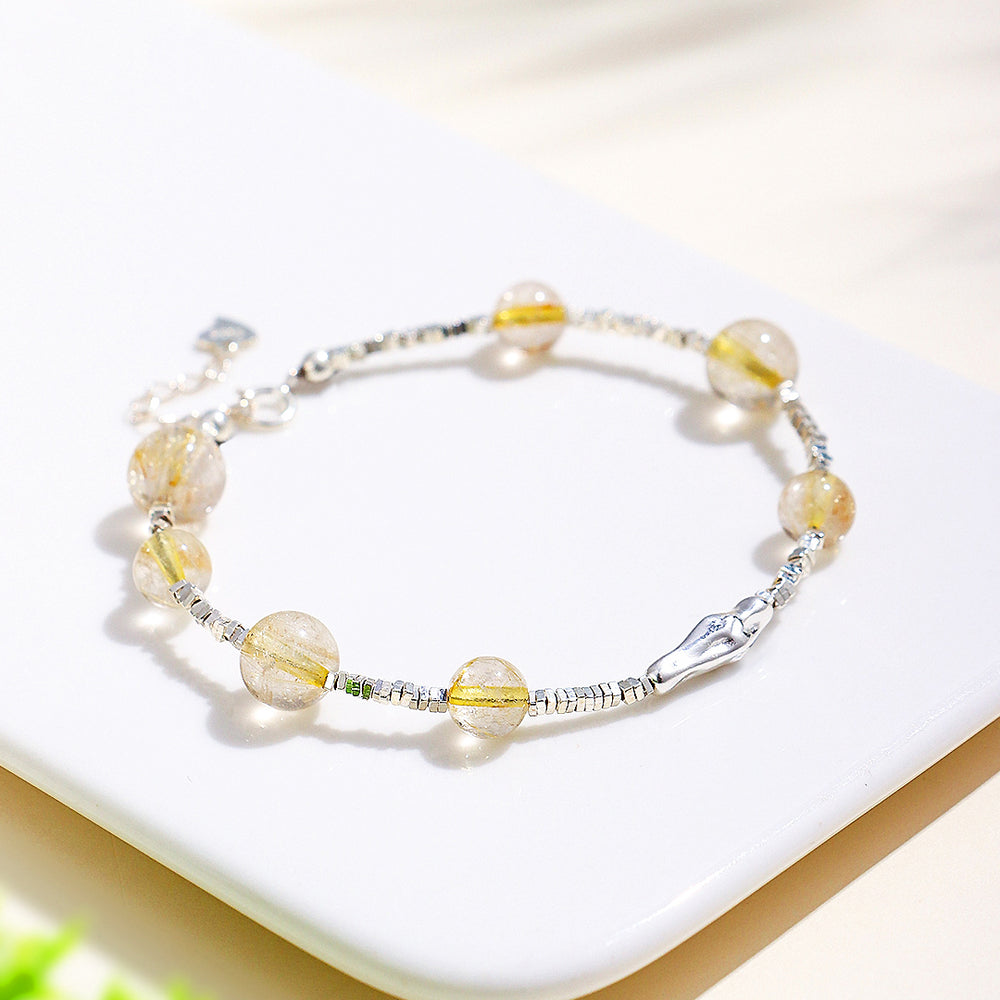 C193 – Golden Rutilated Quartz