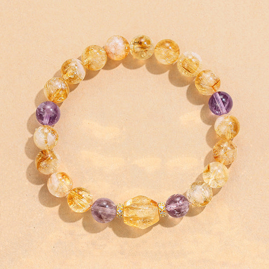 C213 - Citrine & Amethyst