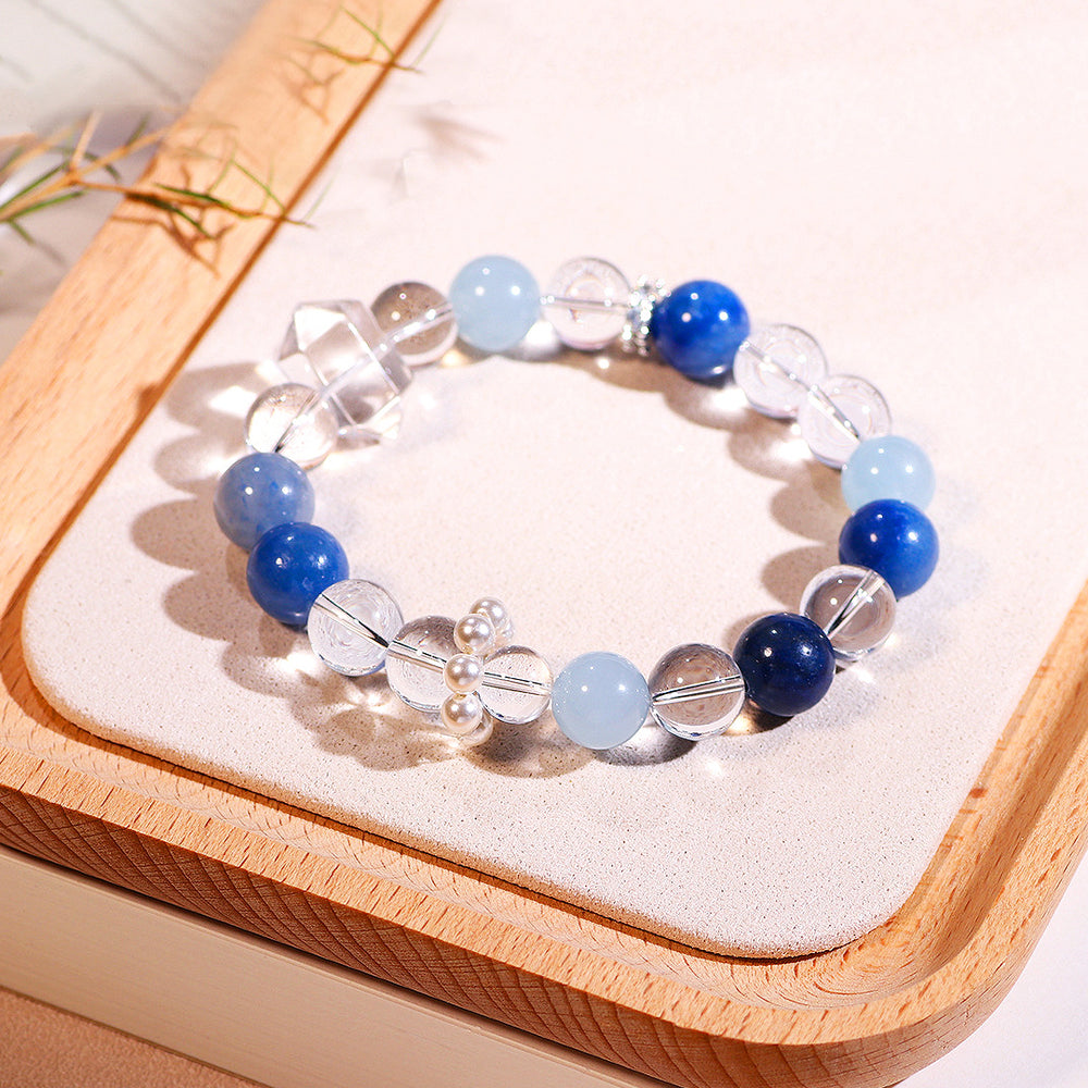 C220 - Clear Quartz, Aquamarine, Kyanite