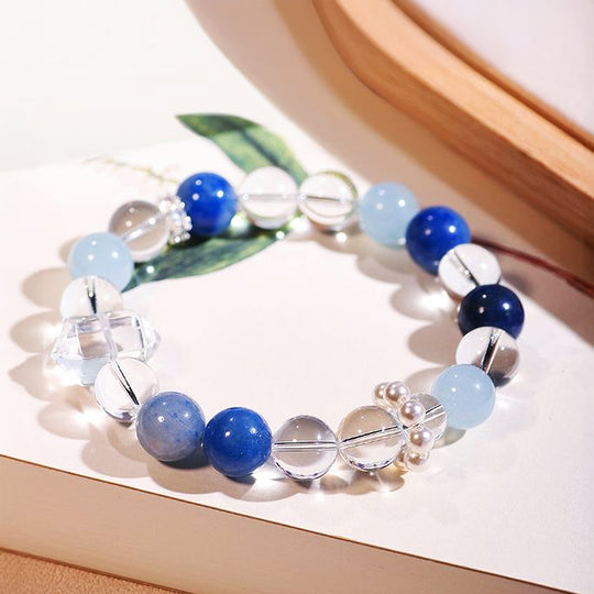 C220 - Clear Quartz, Aquamarine, Kyanite