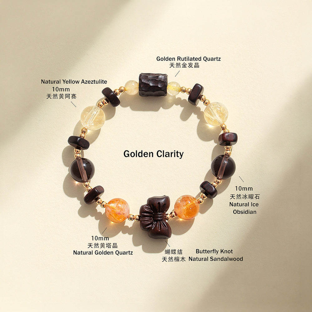 Radiant Balance Natural Crystal Bracelet Collection | C250