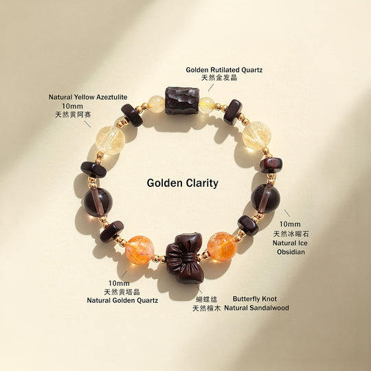 Radiant Balance Natural Crystal Bracelet Collection | C250