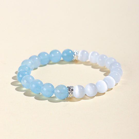 C251 — Aquamarine & Cat Eye