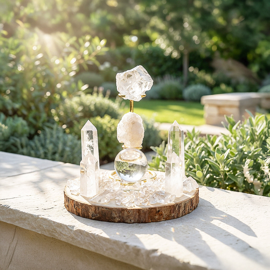 Clear Quartz Crystal Array | CE8003