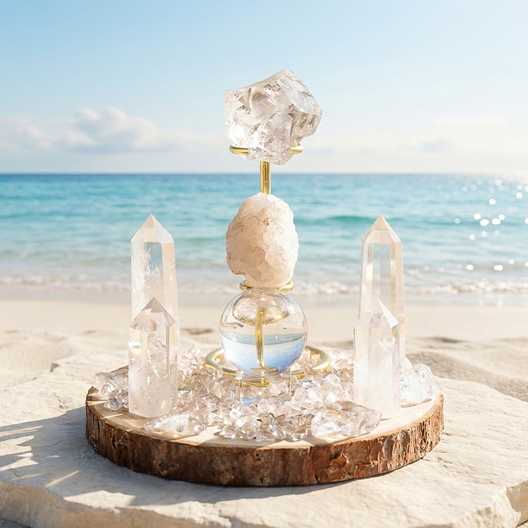 Clear Quartz Crystal Array | CE8003