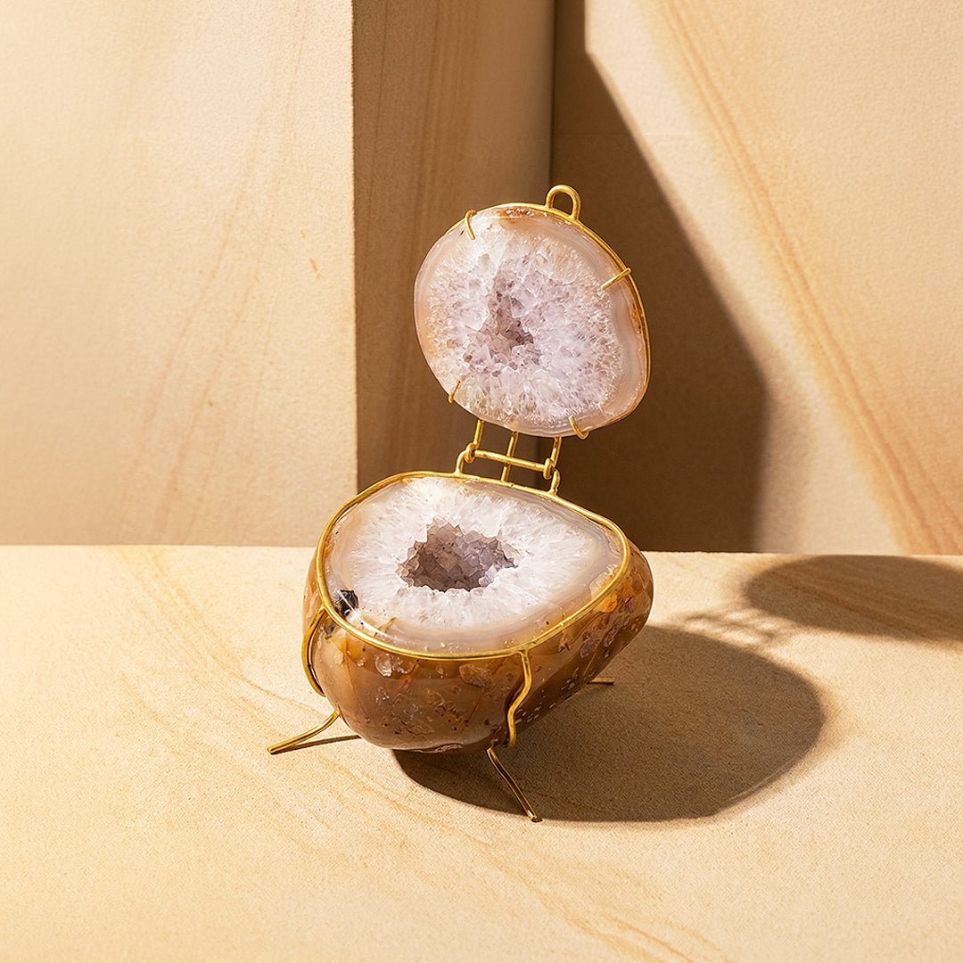 Agate Crystal Wealth Bowl | CE8012