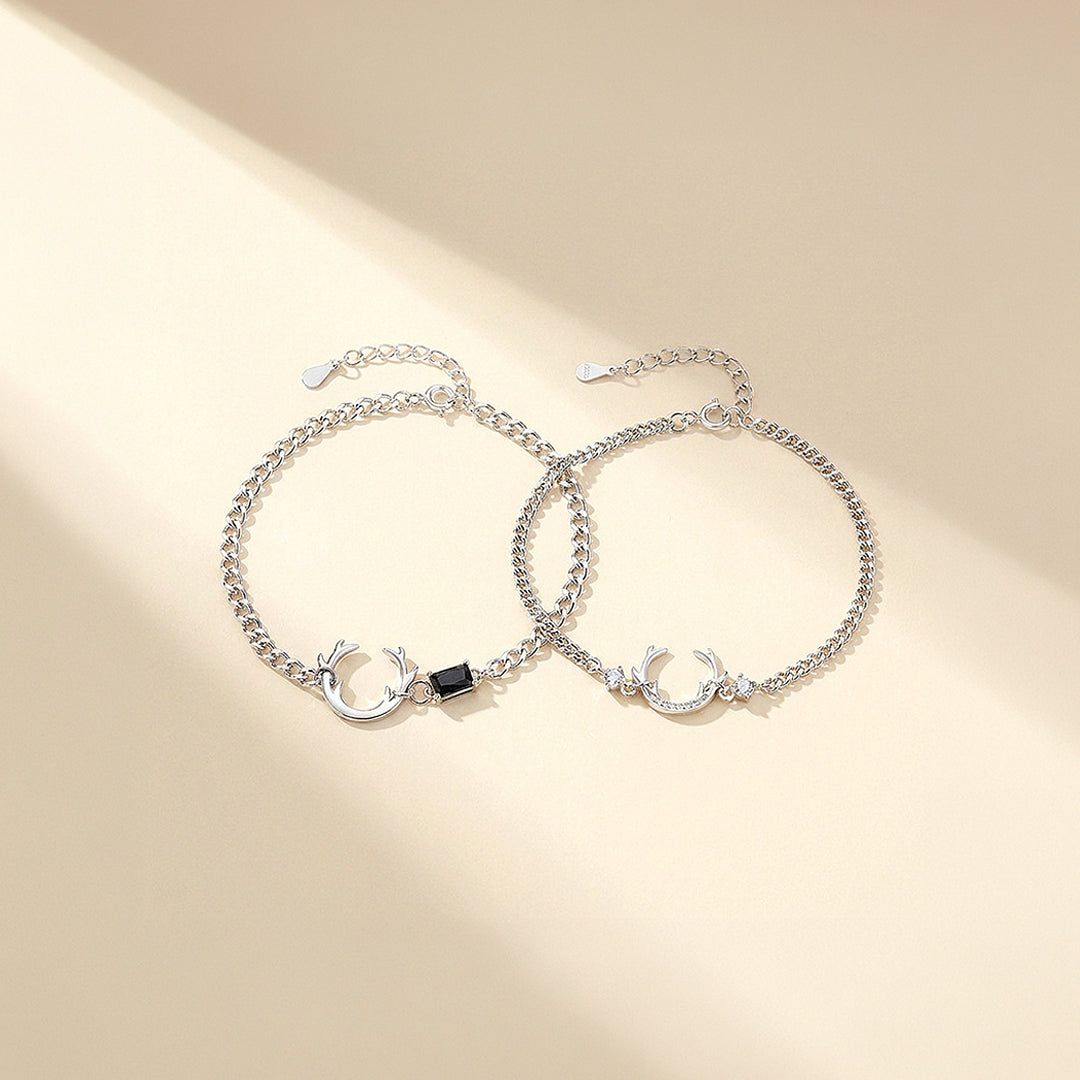 Divine Duet | Couple Bracelets