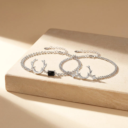 Divine Duet | Couple Bracelets