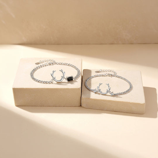 Divine Duet | Couple Bracelets