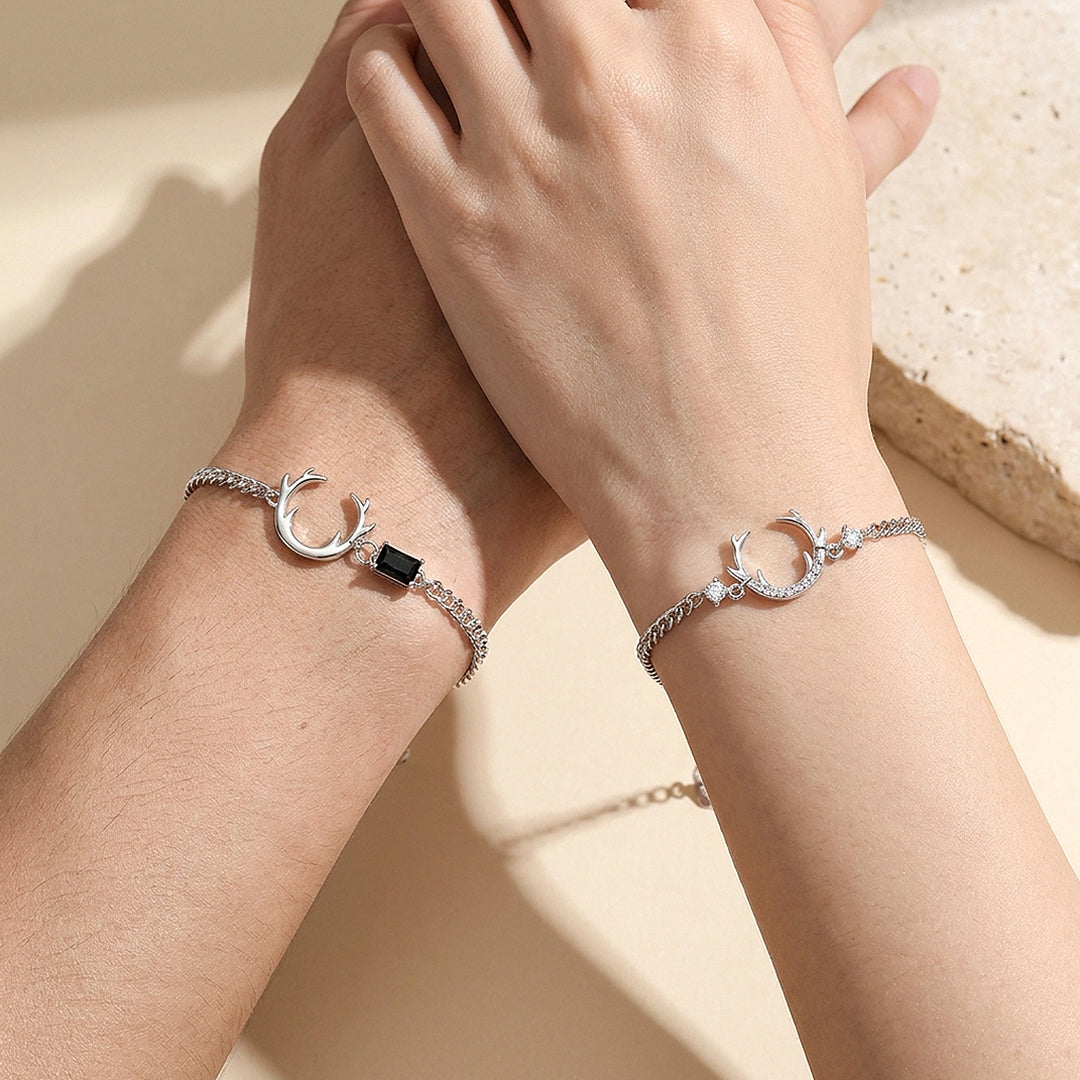 Divine Duet | Couple Bracelets