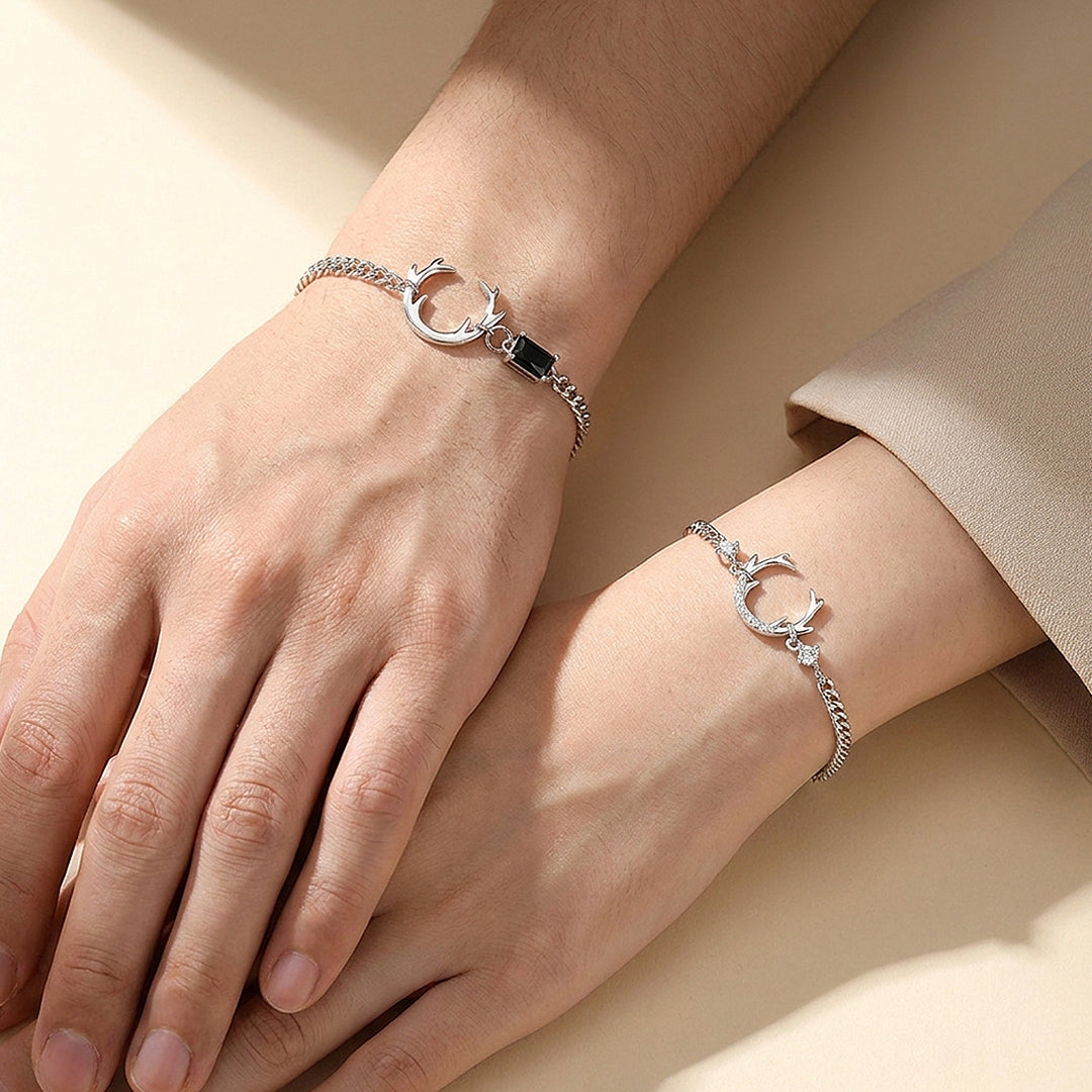 Divine Duet | Couple Bracelets