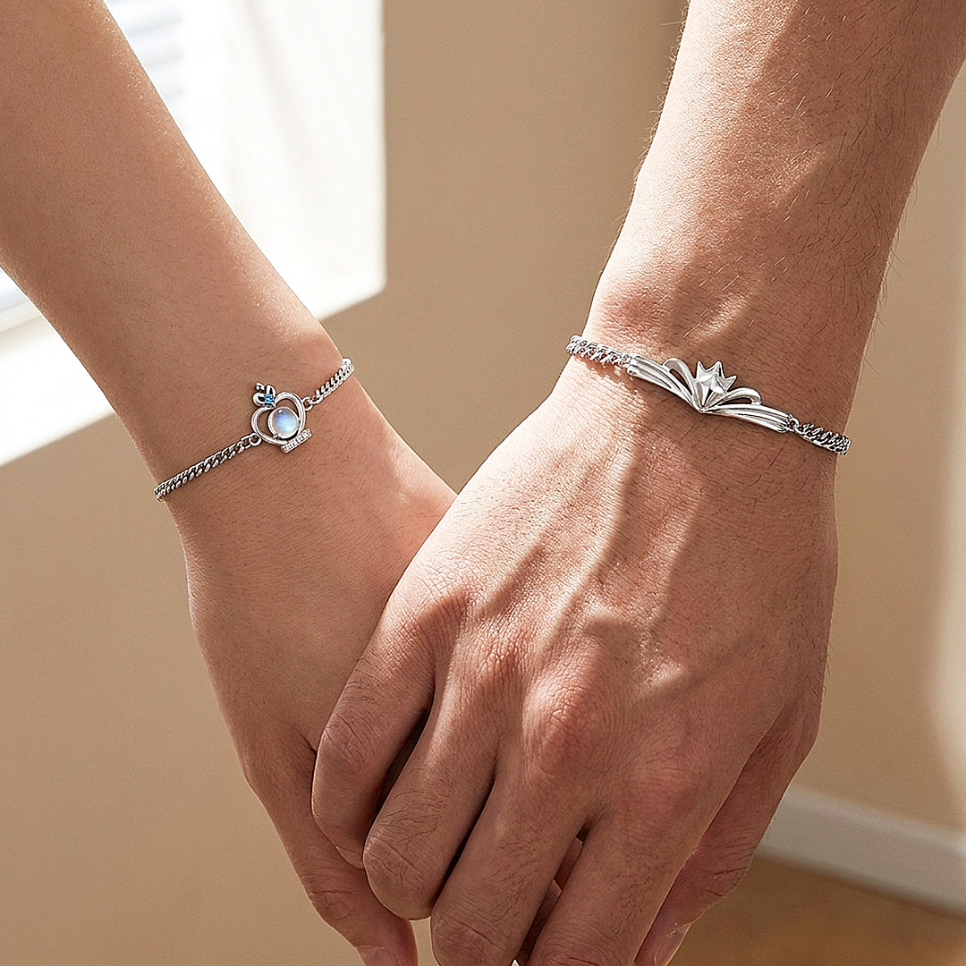 Enchanted Love Story | Couple Bracelets