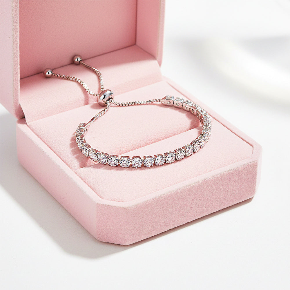 Blush Tennis Bracelet - Bracelet | Singapore Jewellery, Wedding Rings & Gifts | Same Day Delivery | Tiara.com.sg