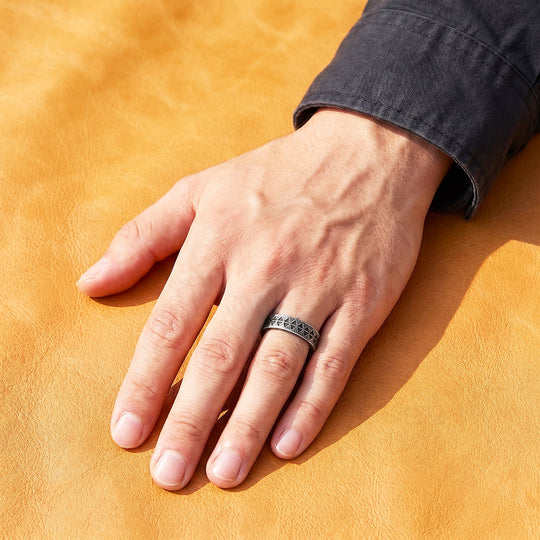 Grail Ring | Ancient Silver | Men&