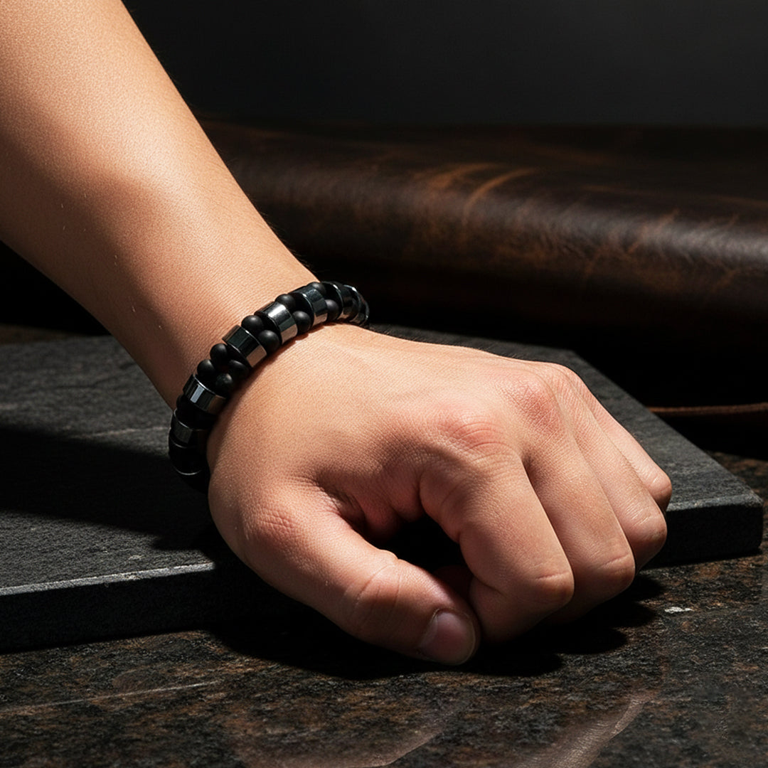 Hematite Focus Bracelet - Bracelets | Singapore Jewellery, Wedding Rings &amp; Gifts | Same Day Delivery | Tiara.com.sg