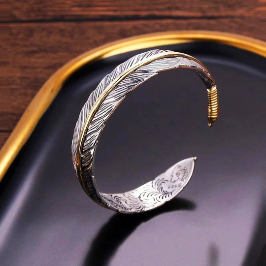 Heritage Feather Cuff