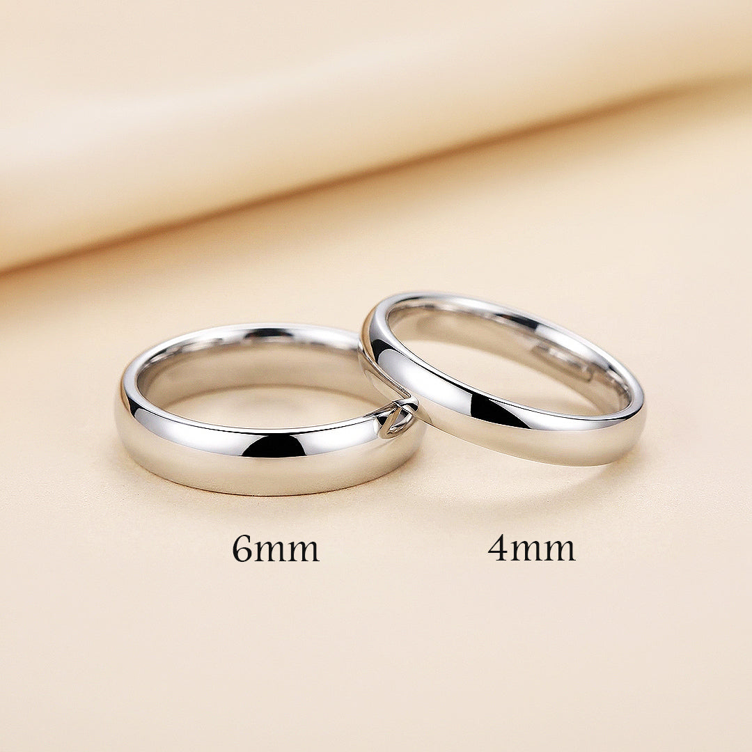 Infinite | Tungsten Couple Rings | Silver Wedding Bands - Ring | Singapore Jewellery, Wedding Rings &amp; Gifts | Same Day Delivery | Tiara.com.sg