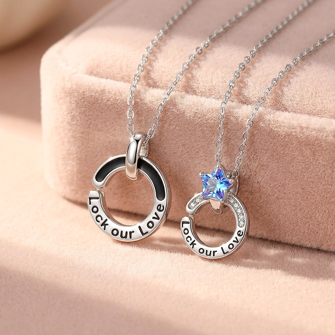Lock our Love | Couple Necklace