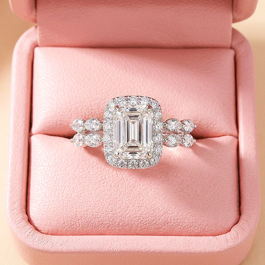 Emerald Cut Engagement Ring | Luxe1822 - Clearance Sale❗