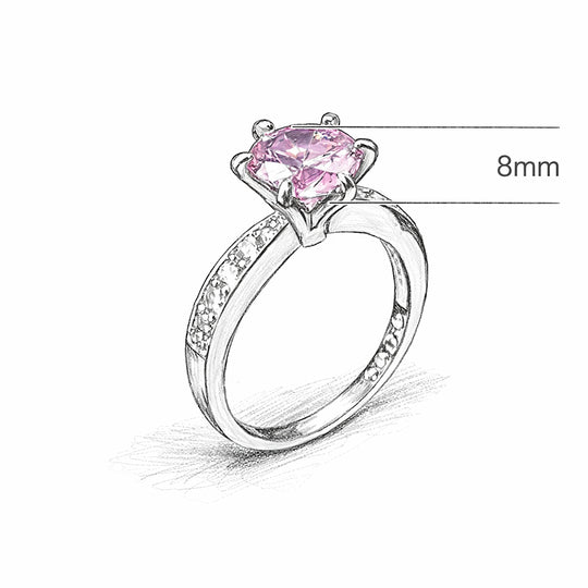 Round Brilliant Solitaire Engagement Ring | Luxe1828 - Ring | Singapore Jewellery, Wedding Rings &amp; Gifts | Same Day Delivery | Tiara.com.sg