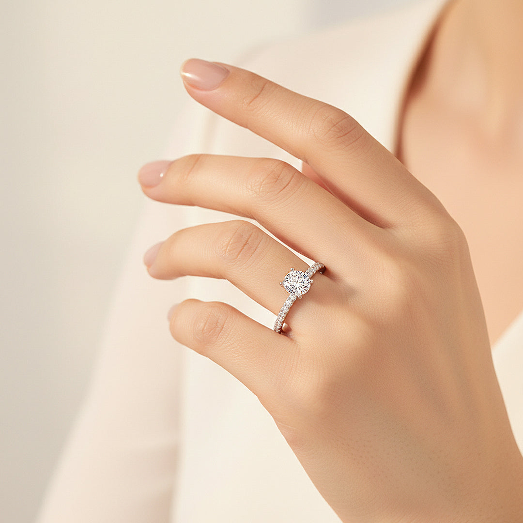 Round Brilliant Solitaire Engagement Ring | Luxe1830 - Ring | Singapore Jewellery, Wedding Rings &amp; Gifts | Same Day Delivery | Tiara.com.sg