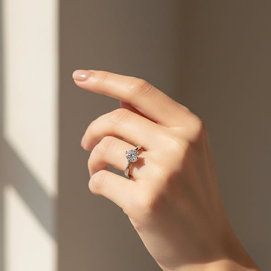Round Solitaire Engagement Ring | Luxe1969 - new designs | Singapore Jewellery, Wedding Rings &amp; Gifts | Same Day Delivery | Tiara.com.sg