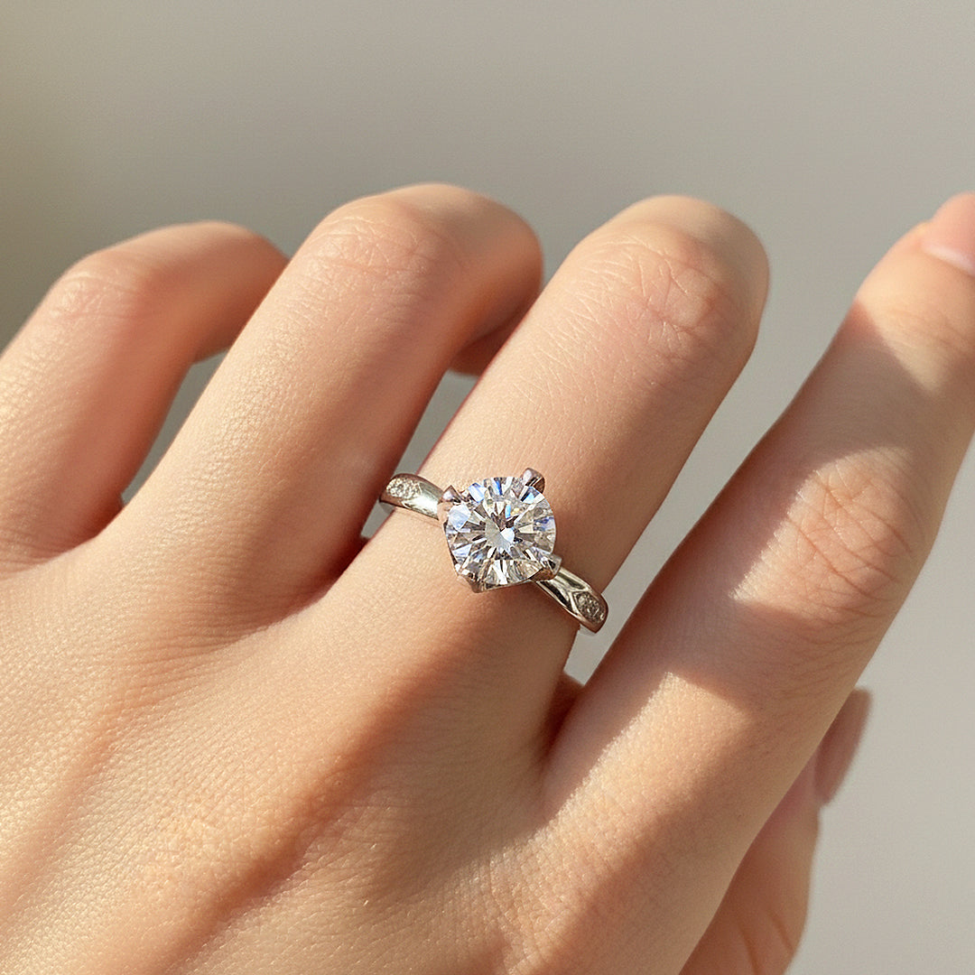 Round Solitaire Engagement Ring | Luxe1969 - new designs | Singapore Jewellery, Wedding Rings & Gifts | Same Day Delivery | Tiara.com.sg