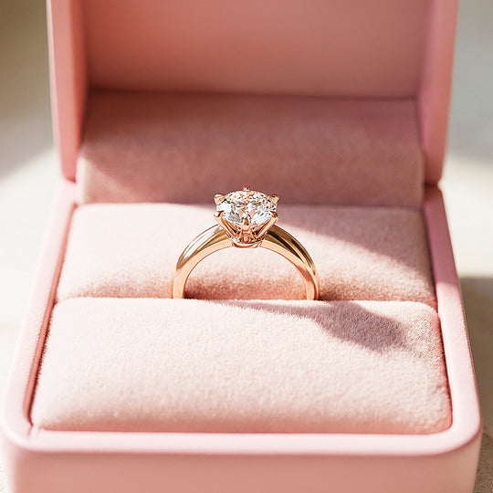 Round Solitaire Engagement Ring | Luxe1995 - new designs | Singapore Jewellery, Wedding Rings &amp; Gifts | Same Day Delivery | Tiara.com.sg