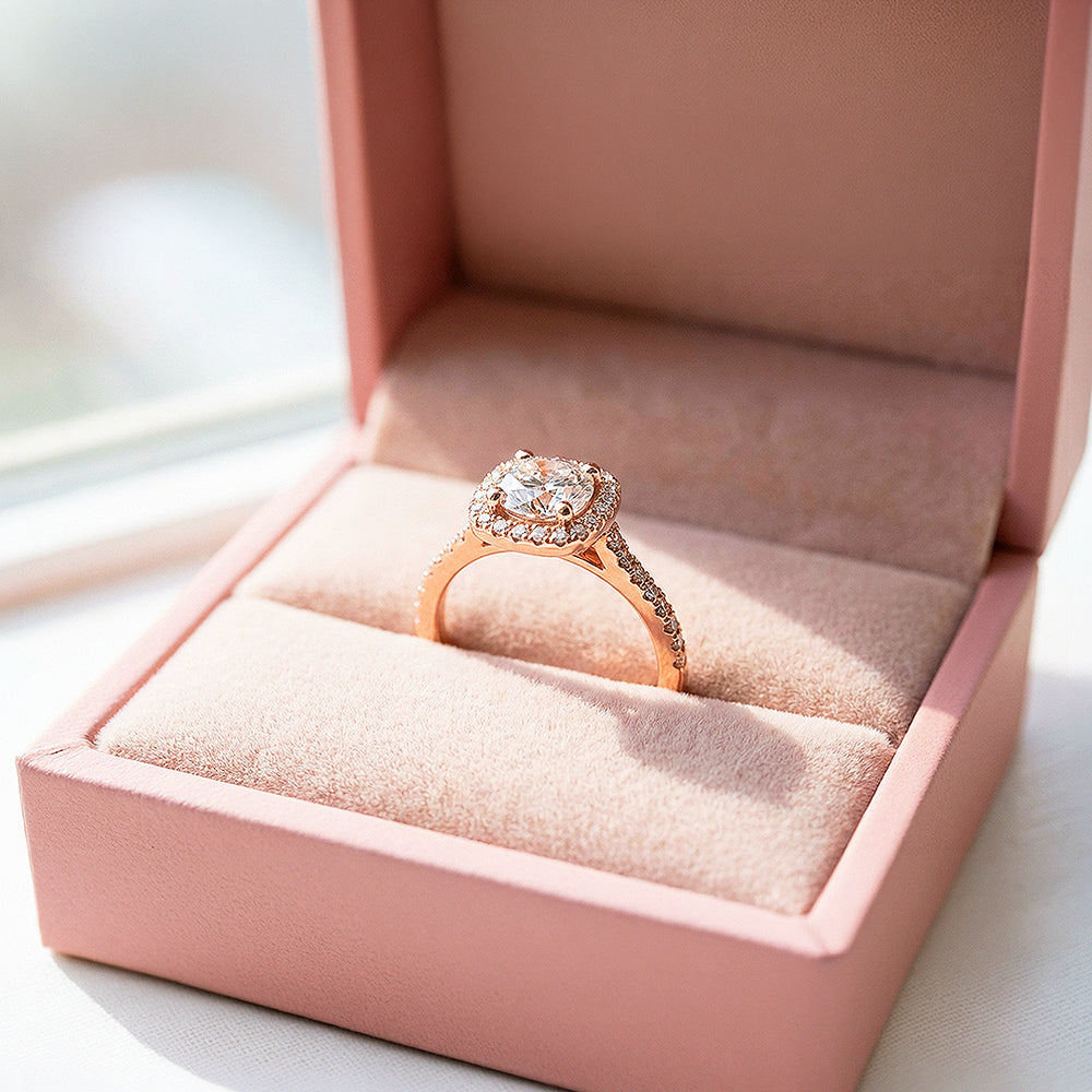 Cushion Halo Engagement Ring | Luxe1996 - new designs | Singapore Jewellery, Wedding Rings & Gifts | Same Day Delivery | Tiara.com.sg