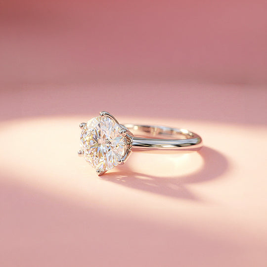 Round Solitaire Engagement Ring | Luxe1997 - new designs | Singapore Jewellery, Wedding Rings &amp; Gifts | Same Day Delivery | Tiara.com.sg