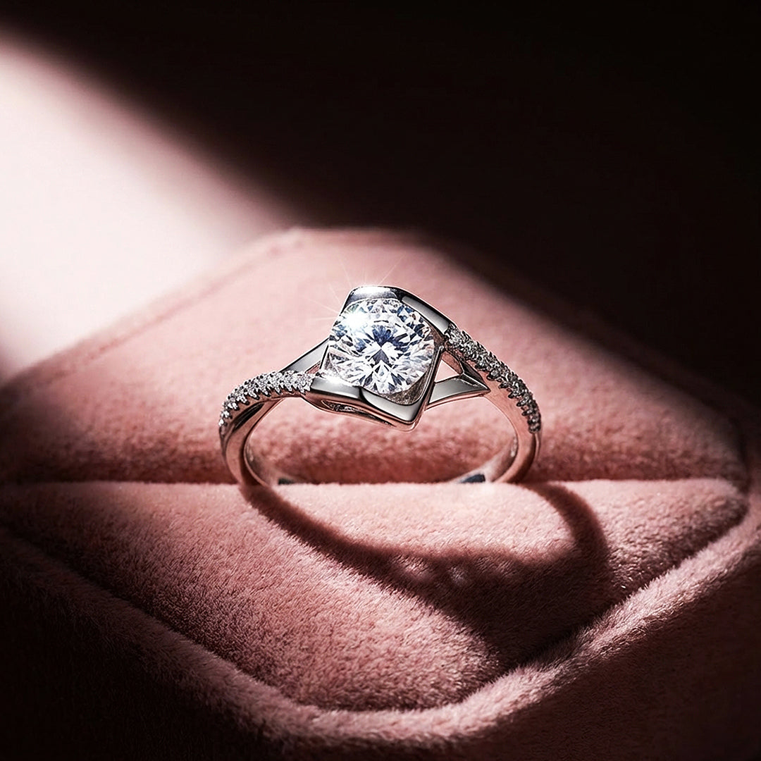 Round Brilliant Engagement Ring | Luxe2002 - new designs | Singapore Jewellery, Wedding Rings & Gifts | Same Day Delivery | Tiara.com.sg