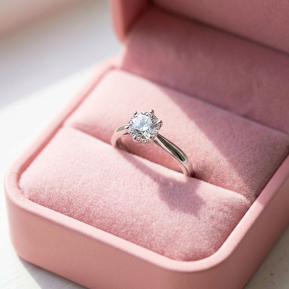 Round Solitaire Engagement Ring | Luxe2019 - Ring | Singapore Jewellery, Wedding Rings & Gifts | Same Day Delivery | Tiara.com.sg