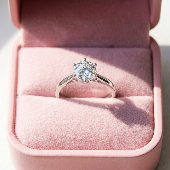 Round Solitaire Engagement Ring | Luxe2019 - Ring | Singapore Jewellery, Wedding Rings &amp; Gifts | Same Day Delivery | Tiara.com.sg