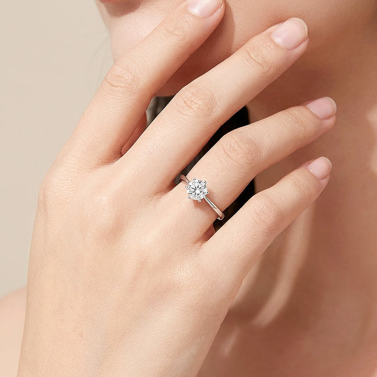 Round Solitaire Engagement Ring | Luxe2019 - Ring | Singapore Jewellery, Wedding Rings &amp; Gifts | Same Day Delivery | Tiara.com.sg