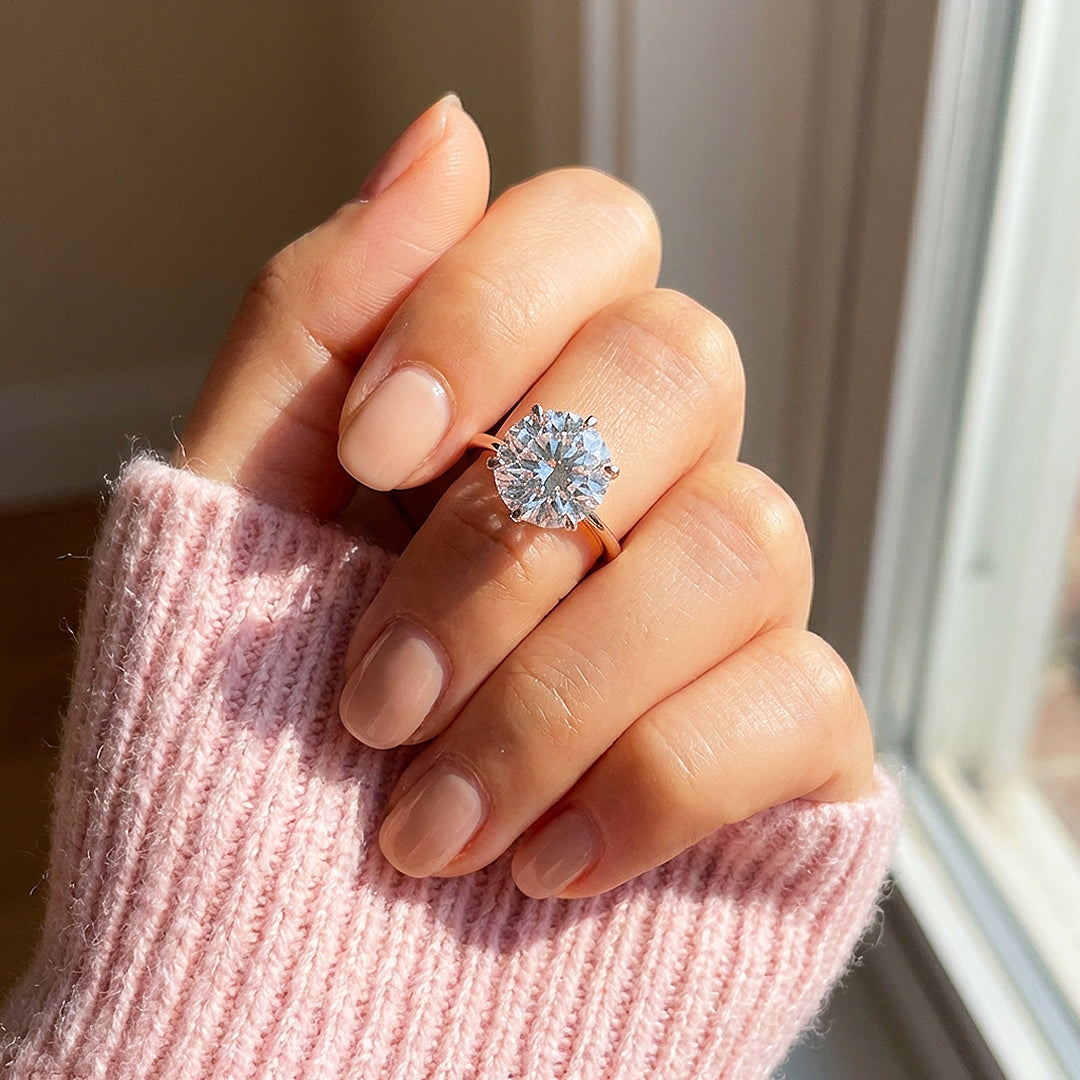 Round Solitaire Engagement Ring | Luxe2020 - Ring | Singapore Jewellery, Wedding Rings &amp; Gifts | Same Day Delivery | Tiara.com.sg