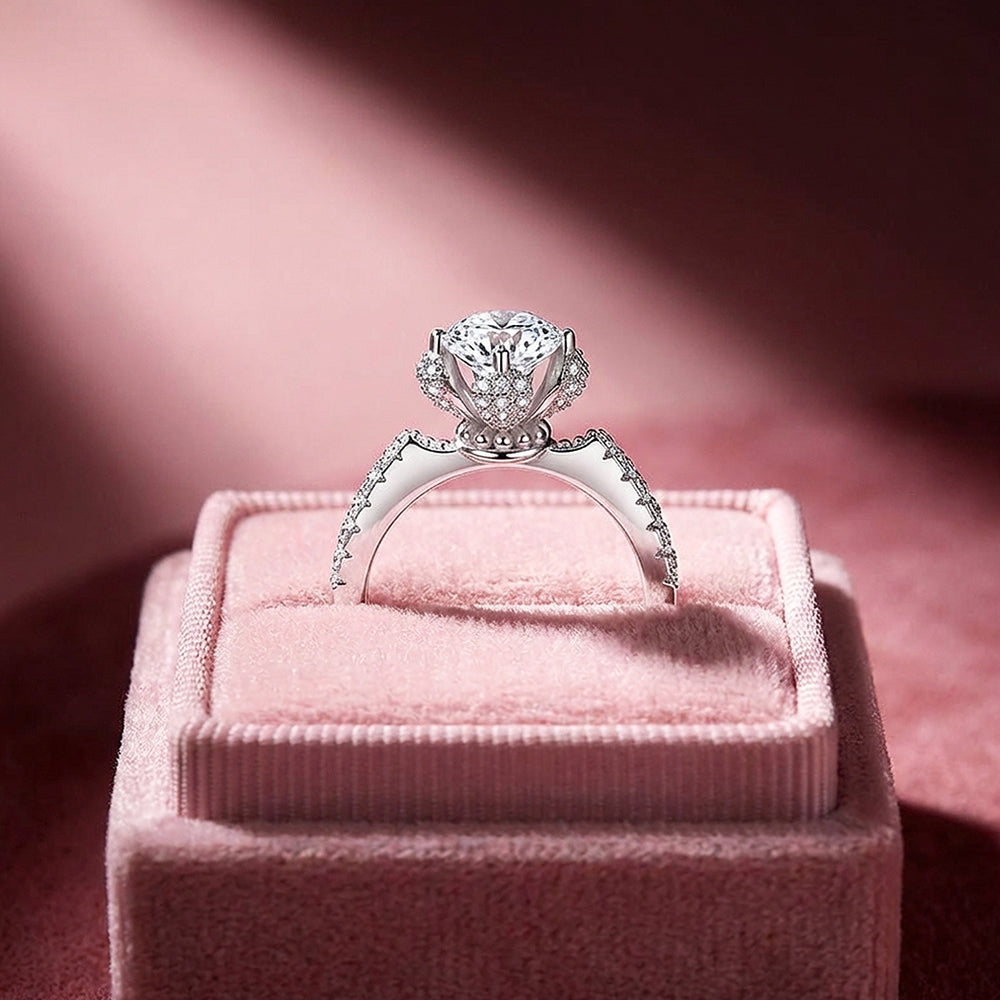 Round Solitaire Engagement Ring | Luxe2032 - Ring | Singapore Jewellery, Wedding Rings & Gifts | Same Day Delivery | Tiara.com.sg