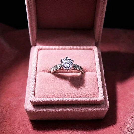 Round Solitaire Engagement Ring | Luxe2039 - Adjustable Ring | Singapore Jewellery, Wedding Rings &amp; Gifts | Same Day Delivery | Tiara.com.sg