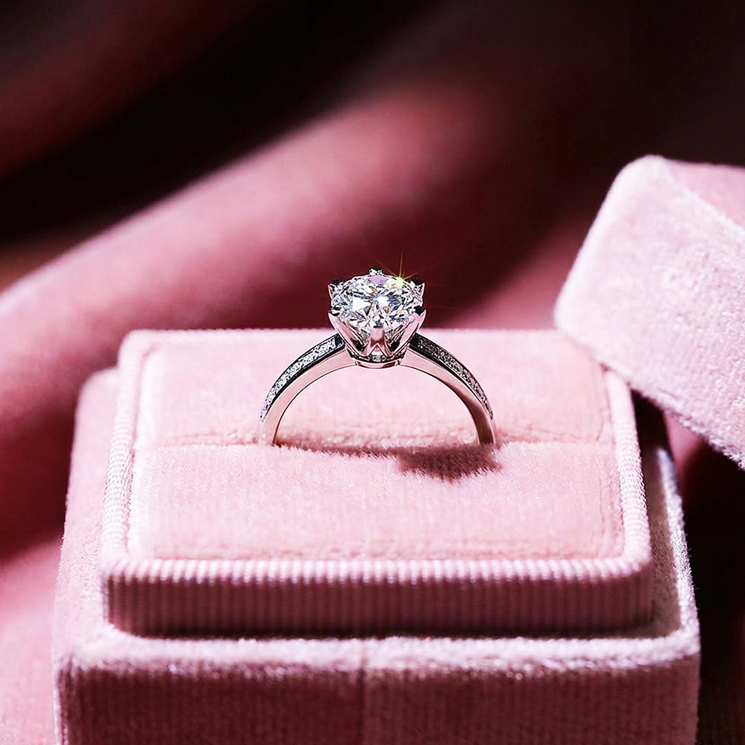 Round Brilliant Solitaire Engagement Ring | Luxe2040 - Adjustable Ring | Singapore Jewellery, Wedding Rings &amp; Gifts | Same Day Delivery | Tiara.com.sg